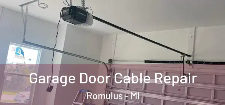  Garage Door Cable Repair Romulus - MI