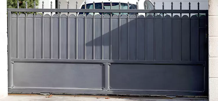 Metal Driveway Gate Installation Romulus